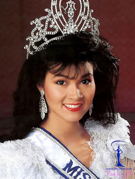 1988 miss universe|thai beauty miss universe winner.